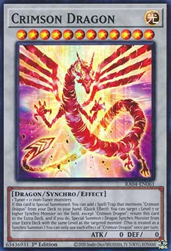 Crimson Dragon (V.1 - Super Rare)⁣ - Quarter Century Stampede⁣ (Super Rare)⁣ [061]
