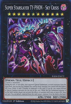 Super Starslayer TY-PHON - Sky Crisis (V.1 - Super Rare)⁣ - Quarter Century Stampede⁣ (Super Rare)⁣ [072]