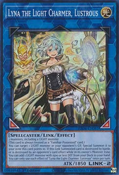Lyna the Light Charmer, Lustrous (V.1 - Super Rare) - Quarter Century Stampede (Super Rare) [RA04-081]