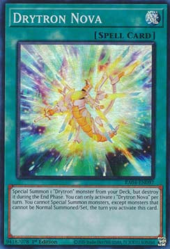 Drytron Nova (V.1 - Super Rare) - Quarter Century Stampede (Super Rare) [RA04-097]