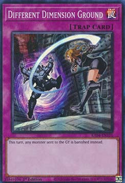 Different Dimension Ground (V.1 - Super Rare) - Quarter Century Stampede (Super Rare) [RA04-101]