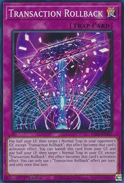 Transaction Rollback (V.1 - Super Rare)⁣ - Quarter Century Stampede⁣ (Super Rare)⁣ [105]