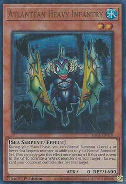 Atlantean Heavy Infantry (V.2 - Ultra Rare)⁣ - Quarter Century Stampede⁣ (Ultra Rare)⁣ [010]