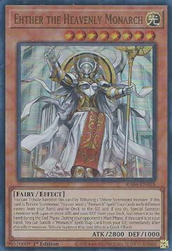 Ehther the Heavenly Monarch (V.2 - Ultra Rare)⁣ - Quarter Century Stampede⁣ (Ultra Rare)⁣ [018]