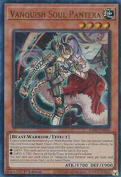 Vanquish Soul Pantera (V.2 - Ultra Rare)⁣ - Quarter Century Stampede⁣ (Ultra Rare)⁣ [044]