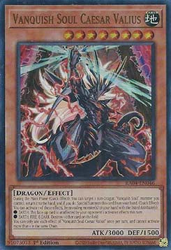 Vanquish Soul Caesar Valius (V.2 - Ultra Rare)⁣ - Quarter Century Stampede⁣ (Ultra Rare)⁣ [046]
