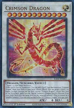 Crimson Dragon (V.2 - Ultra Rare)⁣ - Quarter Century Stampede⁣ (Ultra Rare)⁣ [061]