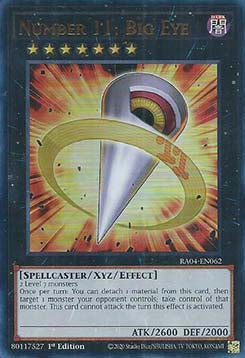 Number 11: Big Eye (V.2 - Ultra Rare) - Quarter Century Stampede (Ultra Rare) [RA04-062]