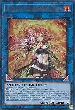 Hiita the Fire Charmer, Ablaze (V.2 - Ultra Rare)⁣ - Quarter Century Stampede⁣ (Ultra Rare)⁣ [074]