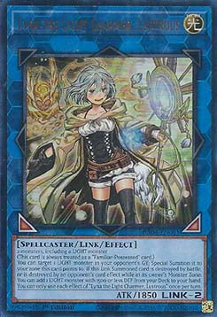 Lyna the Light Charmer, Lustrous (V.2 - Ultra Rare) - Quarter Century Stampede (Ultra Rare) [RA04-081]
