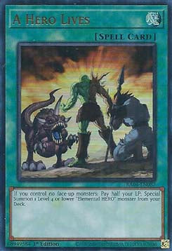 A Hero Lives (V.2 - Ultra Rare)⁣ - Quarter Century Stampede⁣ (Ultra Rare)⁣ [087]