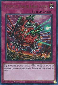 Destructive Daruma Karma Cannon (V.2 - Ultra Rare)⁣ - Quarter Century Stampede⁣ (Ultra Rare)⁣ [103]