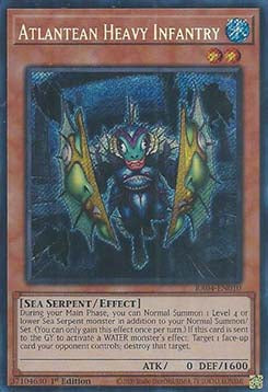 Atlantean Heavy Infantry (V.3 - Secret Rare)⁣ - Quarter Century Stampede⁣ (Secret Rare)⁣ [010]