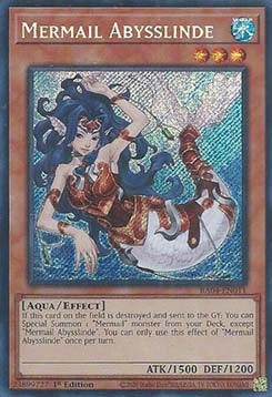Mermail Abysslinde (V.3 - Secret Rare) - Quarter Century Stampede (Secret Rare) [RA04-011]
