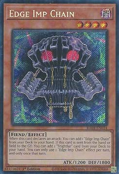 Edge Imp Chain (V.3 - Secret Rare)⁣ - Quarter Century Stampede⁣ (Secret Rare)⁣ [014]