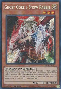 Ghost Ogre & Snow Rabbit (V.3 - Secret Rare)⁣ - Quarter Century Stampede⁣ (Secret Rare)⁣ [015]