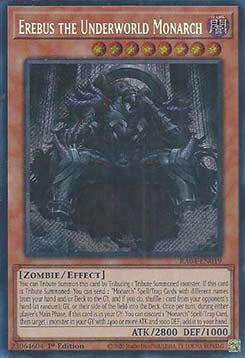 Erebus the Underworld Monarch (V.3 - Secret Rare)⁣ - Quarter Century Stampede⁣ (Secret Rare)⁣ [019]