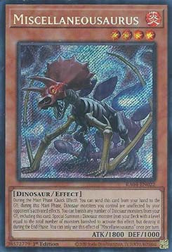 Miscellaneousaurus (V.3 - Secret Rare)⁣ - Quarter Century Stampede⁣ (Secret Rare)⁣ [022]