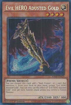 Evil HERO Adusted Gold (V.3 - Secret Rare)⁣ - Quarter Century Stampede⁣ (Secret Rare)⁣ [029]
