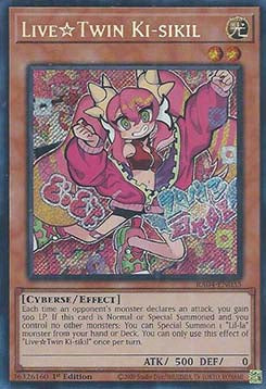 LiveTwin Ki-sikil (V.3 - Secret Rare)⁣ - Quarter Century Stampede⁣ (Secret Rare)⁣ [035]