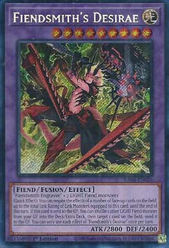 Fiendsmith's Desirae (V.3 - Secret Rare)⁣ - Quarter Century Stampede⁣ (Secret Rare)⁣ [056]