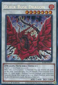 Black Rose Dragon (V.3 - Secret Rare)⁣ - Quarter Century Stampede⁣ (Secret Rare)⁣ [057]