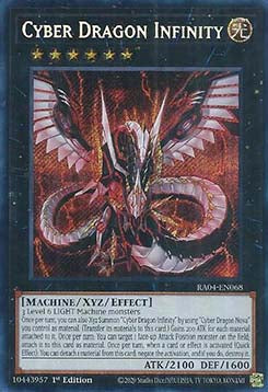Cyber Dragon Infinity (V.3 - Secret Rare)⁣ - Quarter Century Stampede⁣ (Secret Rare)⁣ [068]