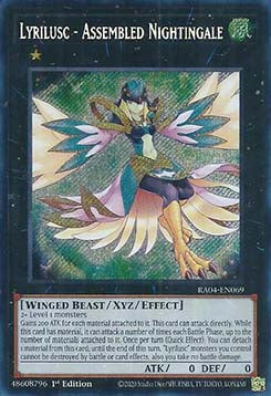 Lyrilusc - Assembled Nightingale (V.3 - Secret Rare)⁣ - Quarter Century Stampede⁣ (Secret Rare)⁣ [069]