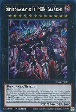 Super Starslayer TY-PHON - Sky Crisis (V.3 - Secret Rare)⁣ - Quarter Century Stampede⁣ (Secret Rare)⁣ [072]