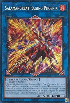 Salamangreat Raging Phoenix (V.3 - Secret Rare)⁣ - Quarter Century Stampede⁣ (Secret Rare)⁣ [083]