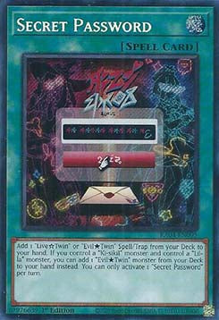 Secret Password (V.3 - Secret Rare)⁣ - Quarter Century Stampede⁣ (Secret Rare)⁣ [095]
