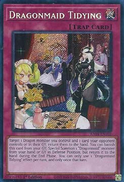 Dragonmaid Tidying (V.3 - Secret Rare)⁣ - Quarter Century Stampede⁣ (Secret Rare)⁣ [102]