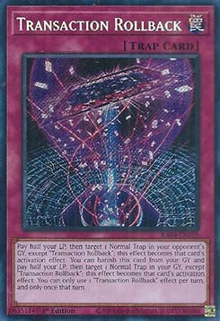 Transaction Rollback (V.3 - Secret Rare)⁣ - Quarter Century Stampede⁣ (Secret Rare)⁣ [105]