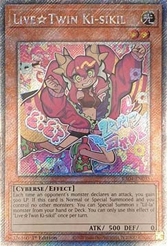 LiveTwin Ki-sikil (V.4 - Platinum Secret Rare)⁣ - Quarter Century Stampede⁣ (Platinum Secret Rare)⁣ [035]