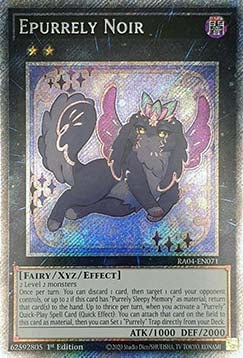 Epurrely Noir (V.4 - Platinum Secret Rare)⁣ - Quarter Century Stampede⁣ (Platinum Secret Rare)⁣ [071]