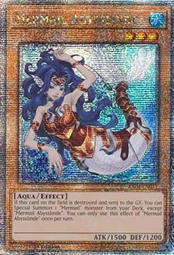 Mermail Abysslinde (V.5 - Quarter Century Secret Rare)⁣ - Quarter Century Stampede⁣ (Quarter Century Secret Rare)⁣ [011]