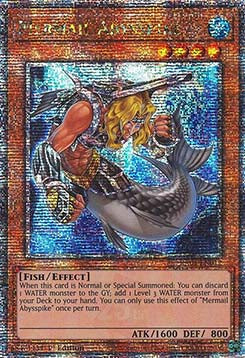 Mermail Abysspike (V.5 - Quarter Century Secret Rare)⁣ - Quarter Century Stampede⁣ (Quarter Century Secret Rare)⁣ [012]
