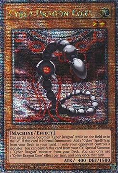 Cyber Dragon Core (V.5 - Quarter Century Secret Rare) - Quarter Century Stampede (Quarter Century Secret Rare) [RA04-013]
