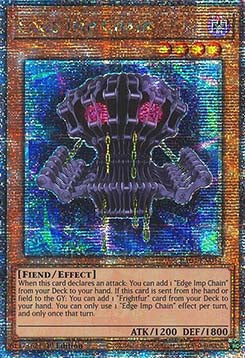 Edge Imp Chain (V.5 - Quarter Century Secret Rare)⁣ - Quarter Century Stampede⁣ (Quarter Century Secret Rare)⁣ [014]