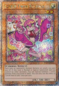LiveTwin Ki-sikil (V.5 - Quarter Century Secret Rare)⁣ - Quarter Century Stampede⁣ (Quarter Century Secret Rare)⁣ [035]