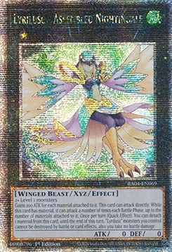 Lyrilusc - Assembled Nightingale (V.5 - Quarter Century Secret Rare)⁣ - Quarter Century Stampede⁣ (Quarter Century Secret Rare)⁣ [069]