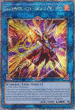 Salamangreat Raging Phoenix (V.5 - Quarter Century Secret Rare)⁣ - Quarter Century Stampede⁣ (Quarter Century Secret Rare)⁣ [083]