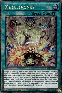 Metaltronus (V.5 - Quarter Century Secret Rare)⁣ - Quarter Century Stampede⁣ (Quarter Century Secret Rare)⁣ [100]