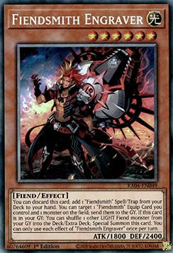 Fiendsmith Engraver (V.6 - Collectors Rare)⁣ - Quarter Century Stampede⁣ (Collectors Rare)⁣ [049]