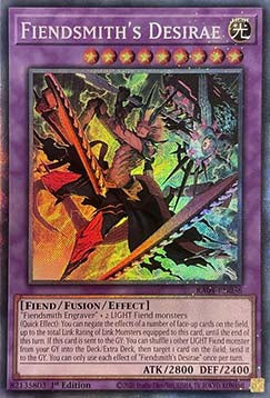 Fiendsmith's Desirae (V.6 - Collectors Rare)⁣ - Quarter Century Stampede⁣ (Collectors Rare)⁣ [056]