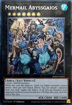 Mermail Abyssgaios (V.6 - Collectors Rare)⁣ - Quarter Century Stampede⁣ (Collectors Rare)⁣ [065]