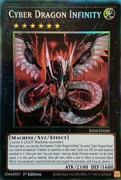 Cyber Dragon Infinity (V.7 - Collectors Rare)⁣ - Quarter Century Stampede⁣ (Collectors Rare)⁣ [068]