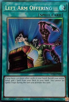Left Arm Offering (V.6 - Collectors Rare)⁣ - Quarter Century Stampede⁣ (Collectors Rare)⁣ [086]