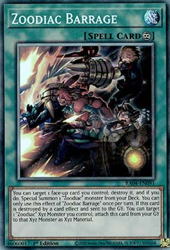 Zoodiac Barrage (V.6 - Collectors Rare)⁣ - Quarter Century Stampede⁣ (Collectors Rare)⁣ [091]