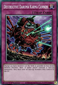 Destructive Daruma Karma Cannon (V.6 - Collectors Rare)⁣ - Quarter Century Stampede⁣ (Collectors Rare)⁣ [103]